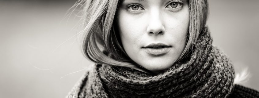reines Tageslicht Portrait fotografiert im Stadtpark von Erfurt