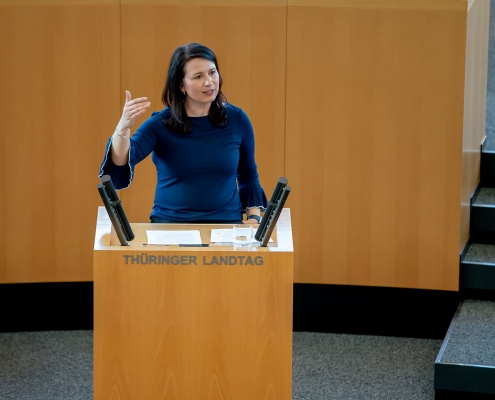 begleitende Reportage Anja Siegesmund #fridaysforfuture-Bewegung & aktuellen Stunde zur Klimaschutzbewegung im Thüringer Landtag