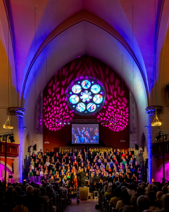 Downtown Gospel Chor in der Thomaskirche in Erfurt Auftritt des Downtown Gospel Chor in der Thomaskirche in Erfurt am 30.05.2026